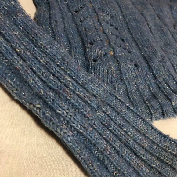 Blue Sparkly Sweater - Picture 3 of 6